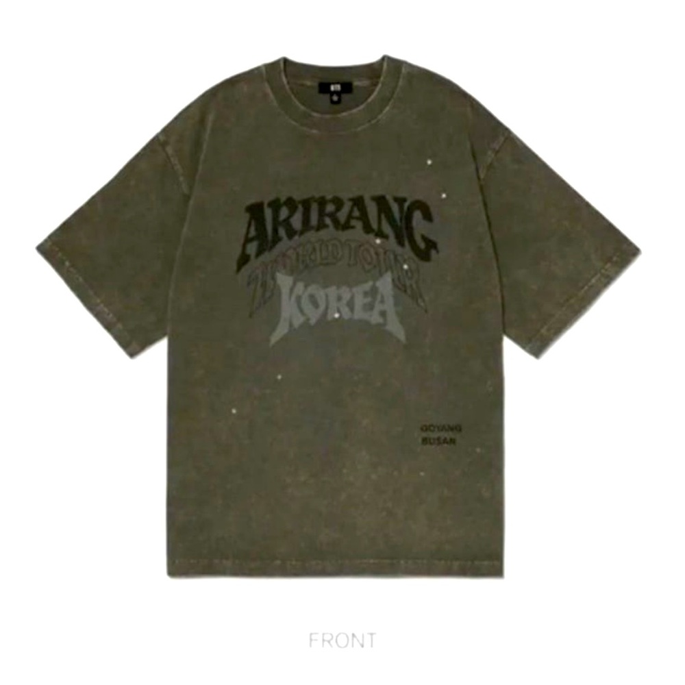 BTS Arirang Korea Exclusive - S/S Tee with stars